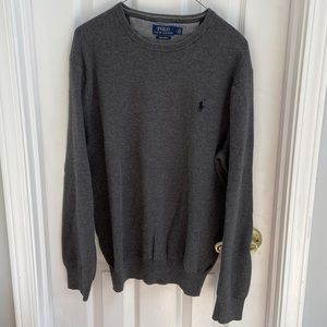 Men’s large Polo sweatshirt/ sweater